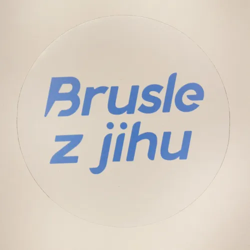 Hlavní obrázek - Samolepka bruslezjihu - bílá