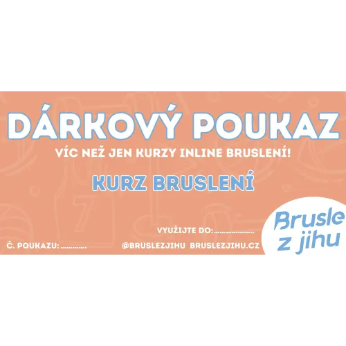 Hlavní obrázek - Voucher na kurz bruslení (podzim, 6 lekcí)