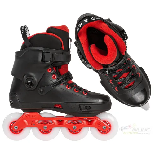 Hlavní obrázek - Kolečkové brusle Powerslide Next Black Red 80 Trinity, 38-39, 4x, 80