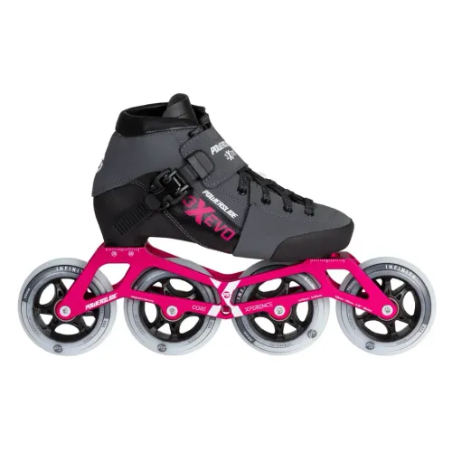 Hlavní obrázek - Dětské Kolečkové Brusle Powerslide Triple X Evo Hot Pink, 31-34, 4x, 84