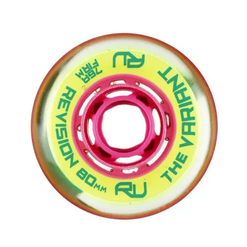 Hlavní obrázek - Kolečka Revision Variant Firm Indoor Yellow/Pink (1ks), 76, 76A