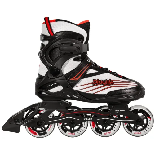 Hlavní obrázek - Kolečkové brusle Playlife Flyte Black 84, 4x, 84, 37