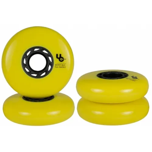 Hlavní obrázek - Kolečka Undercover Team Yellow (4ks), 86A, 80
