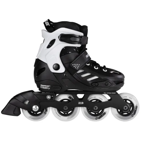 Hlavní obrázek - Dětské kolečkové brusle Powerslide Khaan Junior SQD Black, 4x, 76, 35-38