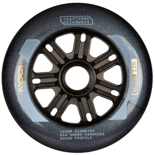 Hlavní obrázek - Kolečka Iqon Access Dark Grey (3ks), 125, 85A
