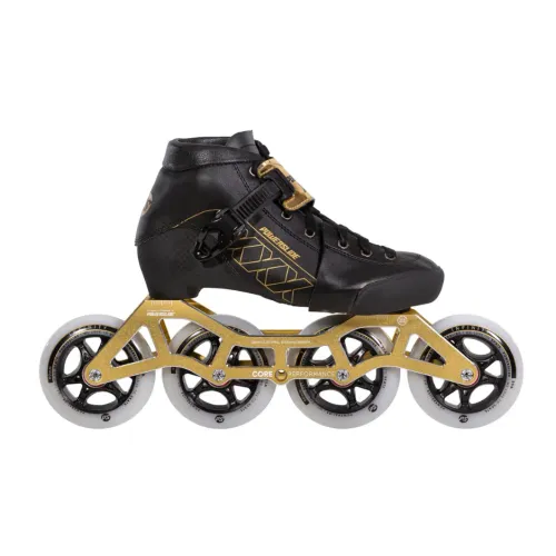 Hlavní obrázek - Dětské kolečkové brusle Powerslide XXX Adjustable Gold, 3x, 90, 31-34