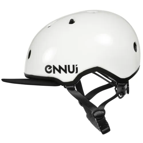 Hlavní obrázek - Helma Ennui Elite White With Peak, bílá, 55-59cm