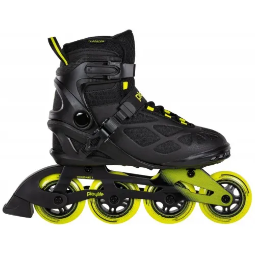 Hlavní obrázek - Kolečkové brusle Playlife Lancer Black 84, 4x, 84, 40