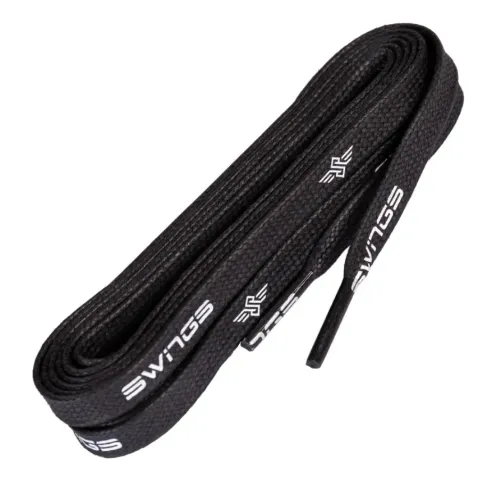 Hlavní obrázek - Tkaničky Swings Waxed Superlaces Black, černá, 120cm