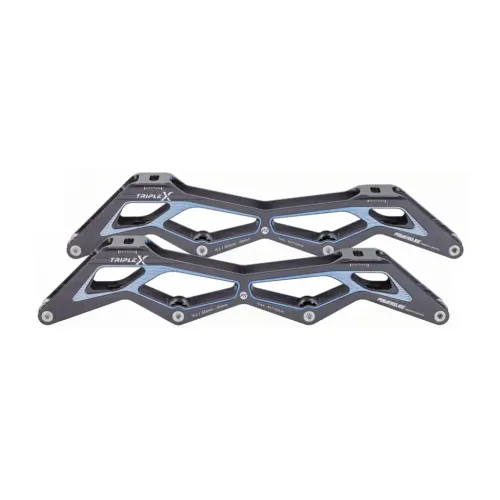 Hlavní obrázek - Podvozky Powerslide Triple X 13,2", modrá, 335mm, 4x, 110