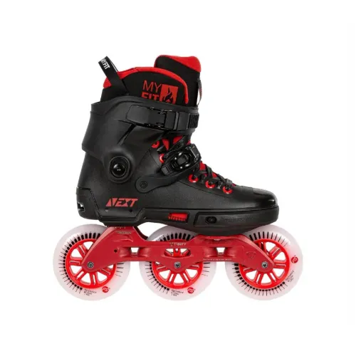 Hlavní obrázek - Kolečkové brusle Powerslide Next Black Red 110 Trinity, 44-45, 3x, 110