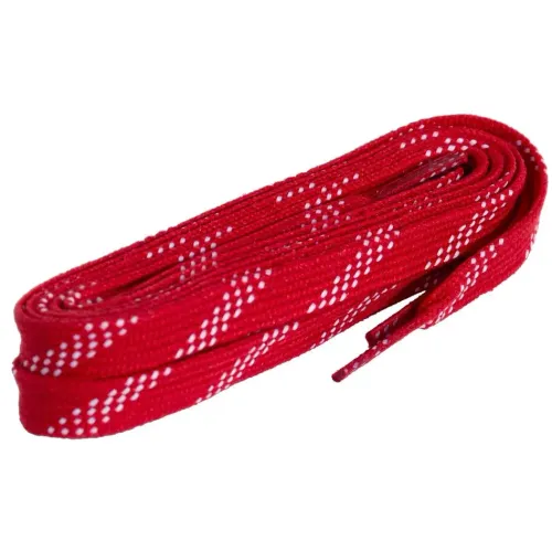 Hlavní obrázek - Voskované tkaničky Powerslide MY FIT Waxed Laces Pro Red, 140cm