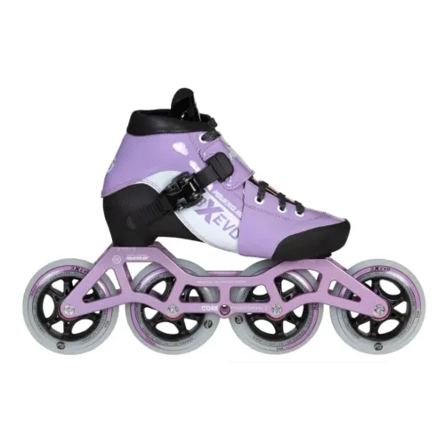 Hlavní obrázek - Dětské kolečkové brusle Powerslide XXX Adjustable EVO Levander/White, 34-37, 4x, 90