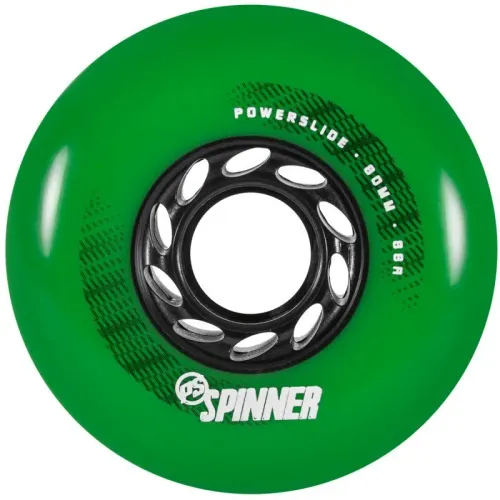 Hlavní obrázek - Kolečka Powerslide Spinner Green (4ks), 88A, 80
