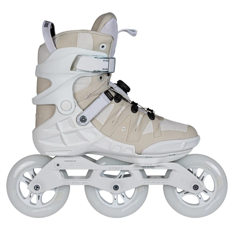 Kolečkové brusle Powerslide Phuzion Argon KPU PDS White, 40, 3x, 110