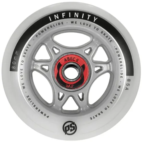 Hlavní obrázek - Kolečka Powerslide Infinity RTR s ložisky Abec 9 (4ks), 80, 85A