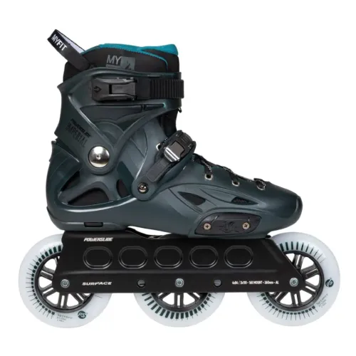 Hlavní obrázek - Kolečkové brusle Powerslide Imperial Darkteal 110, 3x, 110, 37-38