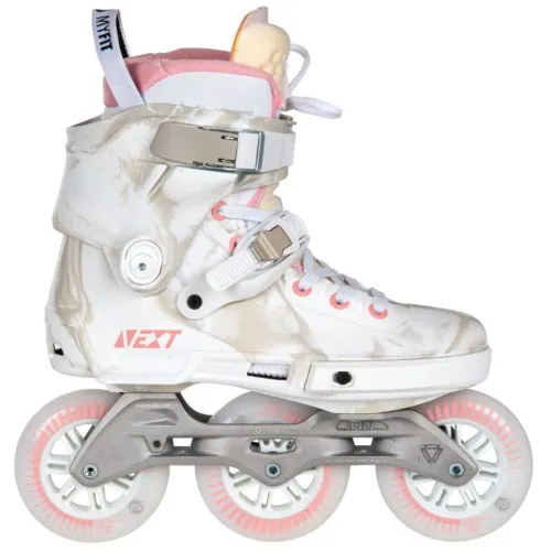 Hlavní obrázek - Kolečkové brusle Powerslide Next Marble Pink 100 Trinity, 40-41, 3x, 100