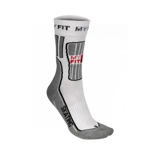 Hlavní obrázek - Ponožky Powerslide MY FIT Skating Socks White, 39-42