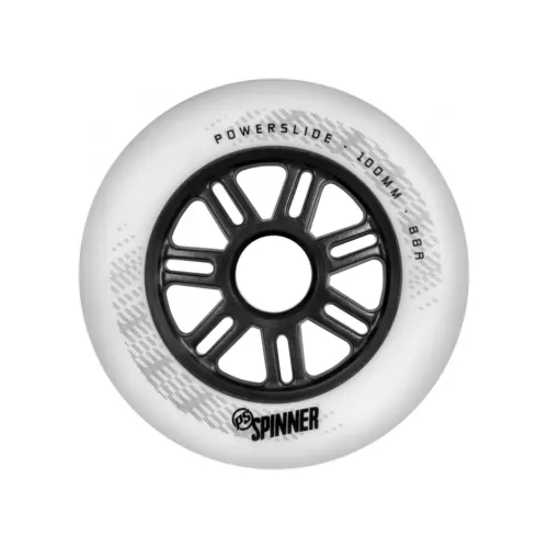 Hlavní obrázek - Kolečka Powerslide Spinner White (4ks), 88A, 68