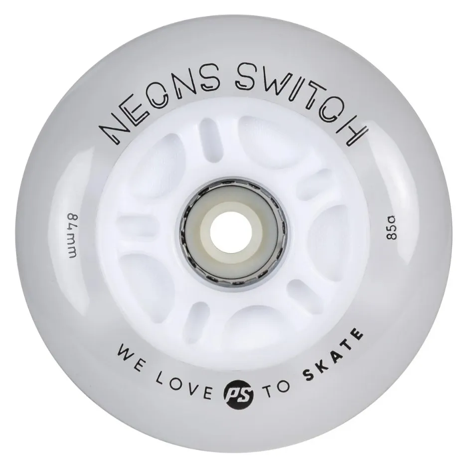Kolečka Powerslide Neons Switch LED (4ks), 85A, 84