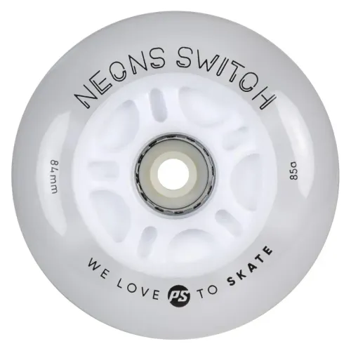 Hlavní obrázek - Kolečka Powerslide Neons Switch LED (4ks), 85A, 84