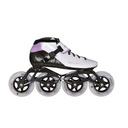 Hlavní obrázek - Kolečkové brusle Powerslide Dragon White 100, 39, 4x, 100