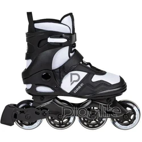 Hlavní obrázek - Kolečkové brusle Playlife Cloud Black/White, 37, 4x, 84