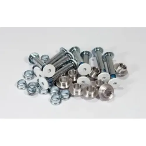Hlavní obrázek - Náhradní šrouby Powerslide Kizer Type M and Type X Axle Set White (8ks)