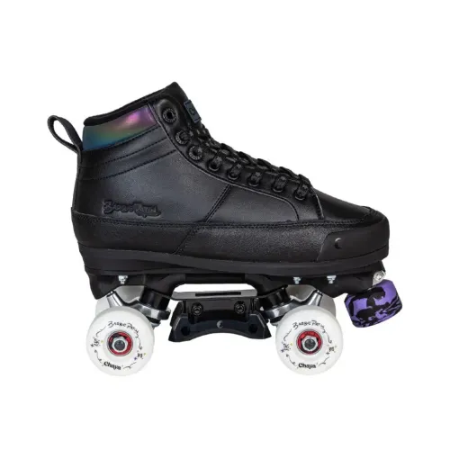 Hlavní obrázek - Kolečkové brusle Chaya Quad Kismet Barbiepatin Black, 36, 2x2, 56