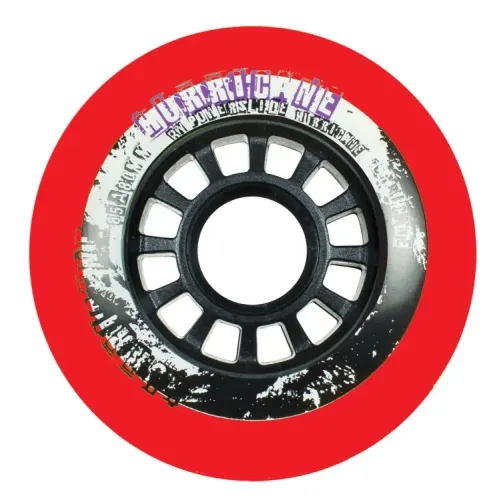 Hlavní obrázek - Kolečka Powerslide Hurricane Red (4ks), 85A, 76