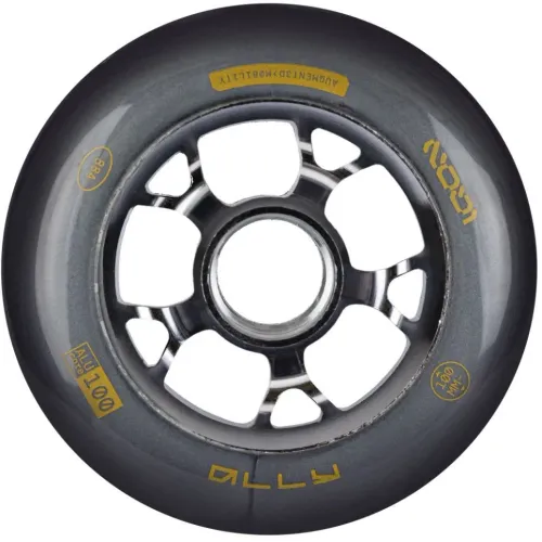 Hlavní obrázek - Kolečka Iqon Ally Black (3ks), 100, 88A