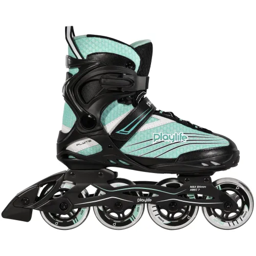 Hlavní obrázek - Kolečkové brusle Playlife Flyte Teal 84, 4x, 84, 39