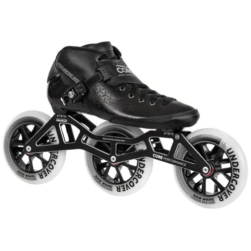 Hlavní obrázek - Kolečkové brusle Powerslide Core Performance Black 3x125 Wide, 3x, 125, 37