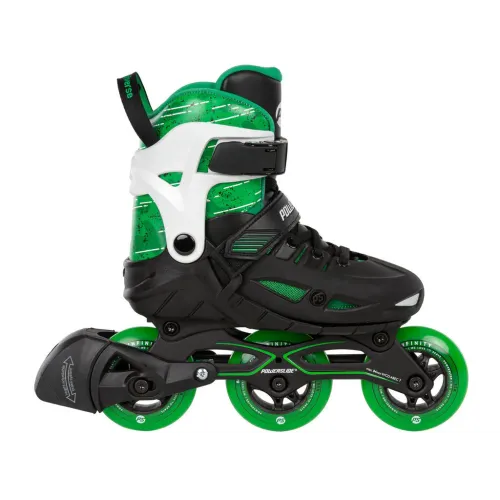 Hlavní obrázek - Dětské kolečkové brusle Powerslide Phuzion Universe Green, 37-40, 3x, 90