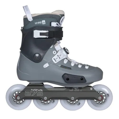 Hlavní obrázek - Kolečkové brusle Powerslide Zoom Pro 90 PDS Grey, 37-38, 4x, 90