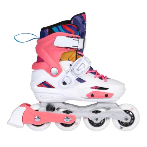 Hlavní obrázek - Dětské kolečkové brusle Powerslide Playlife Flash Pink, 26-29, 4x, 62+64