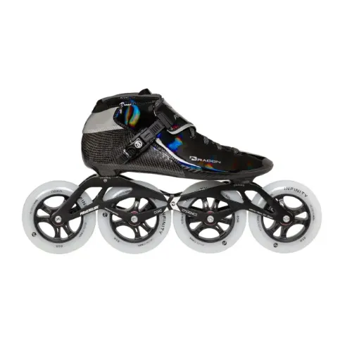 Hlavní obrázek - Kolečkové brusle Powerslide Dragon Black 110, 42, 4x, 110