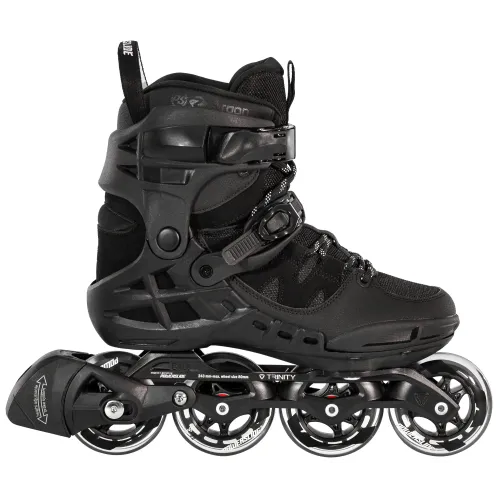 Hlavní obrázek - Kolečkové brusle Powerslide Phuzion Argon Black 80 Trinity, 4x, 80, 45