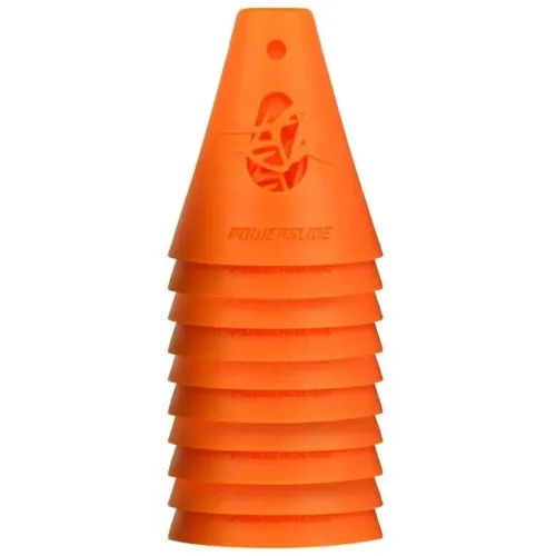 Hlavní obrázek - Plastové kužely Powerslide FSK (10ks), oranžová