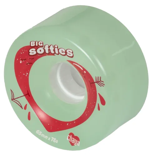 Hlavní obrázek - Kolečka Chaya Big Softies Clear Teal (4ks), 78A, 65, 37